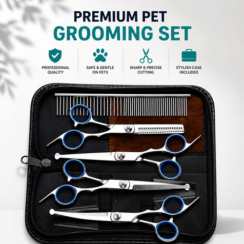 Professional Grooming Scissors Set™ (5-in-1 Kit)